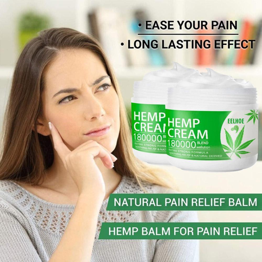 Pure Natural Cannabis Cream HEMP Rheumatoid Arthritis Cream Pain Joint Muscle Back Body Neck Relief - Image 3