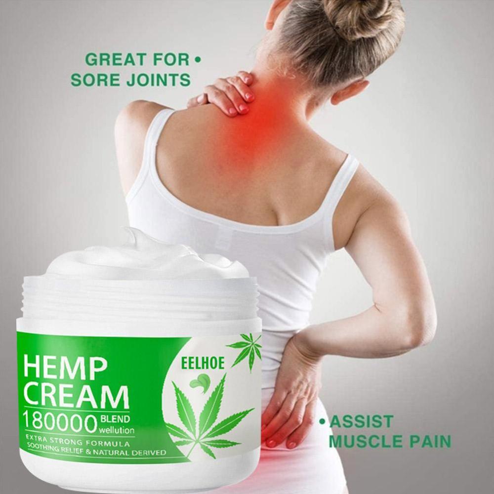 Pure Natural Cannabis Cream HEMP Rheumatoid Arthritis Cream Pain Joint Muscle Back Body Neck Relief - Image 4