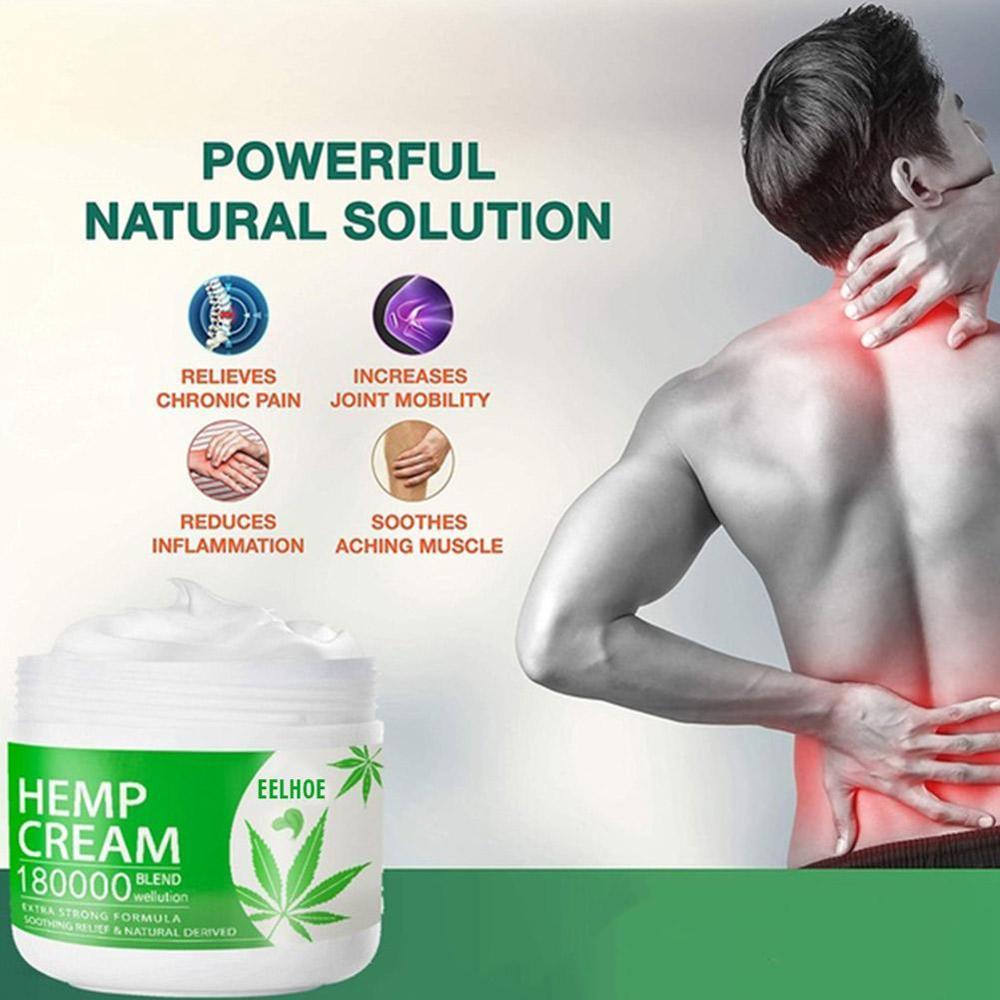 Pure Natural Cannabis Cream HEMP Rheumatoid Arthritis Cream Pain Joint Muscle Back Body Neck Relief - Image 5