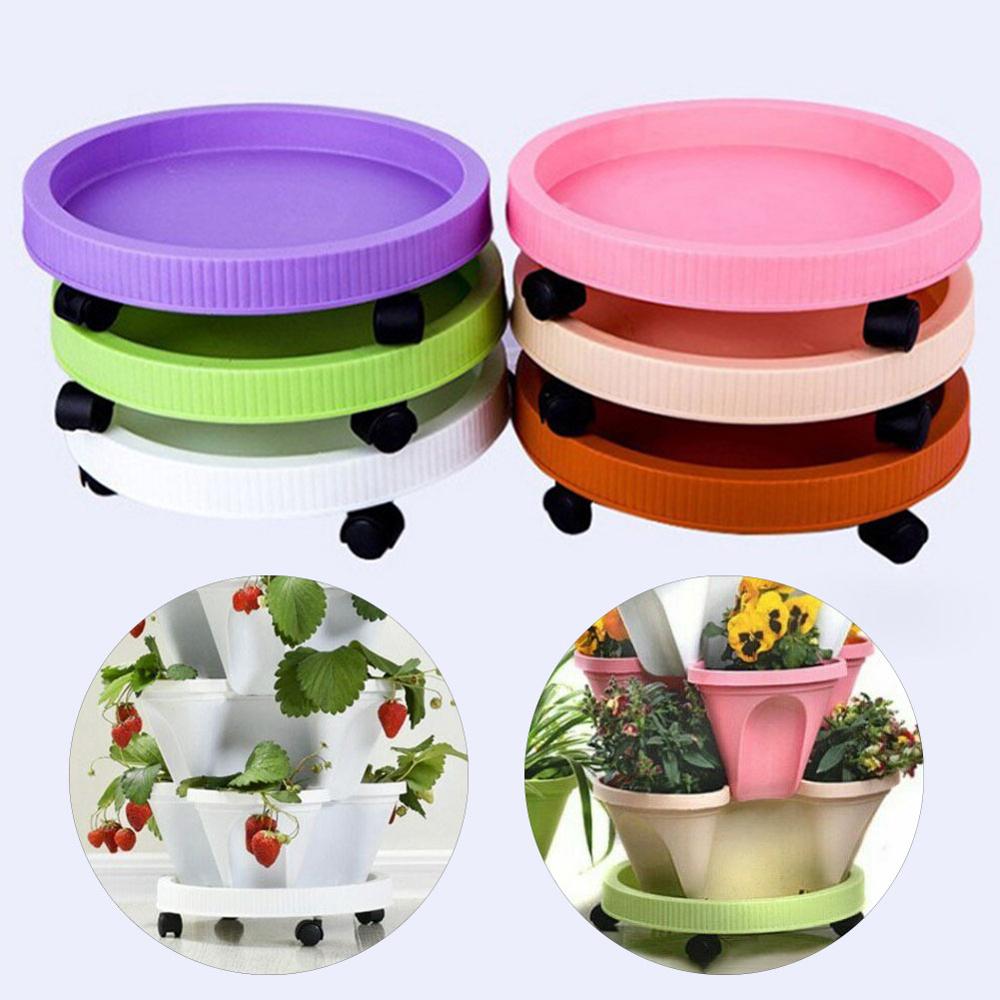 Build your own Stackable Vertical Flower Garden Planter Suitable for growing bell pepper, strawberry, herbs, flowers - Image 3