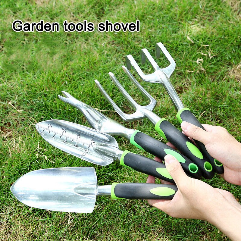 Alluminum Alloy Fork Shovel Rake Weeder Transplanting Digging Tools - Image 5