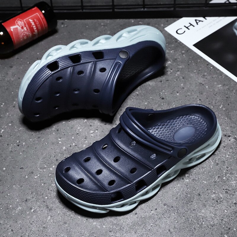 NEW men's Summer casual slipper lightweight non-slip wrap thicken garden shoes - Image 3