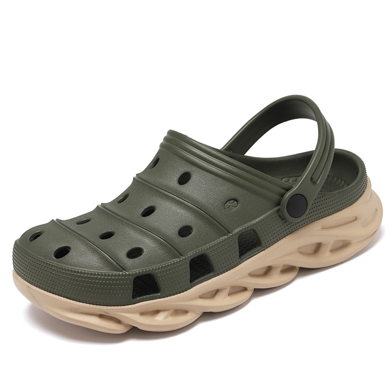 NEW men's Summer casual slipper lightweight non-slip wrap thicken garden shoes - Image 6