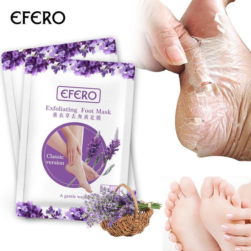 Feet Exfoliating Foot Masks Pedicure Socks Exfoliation Scrub for Feet Mask Remove Dead Skin Heels Foot Peeling Mask For Foot Spa - Image 4