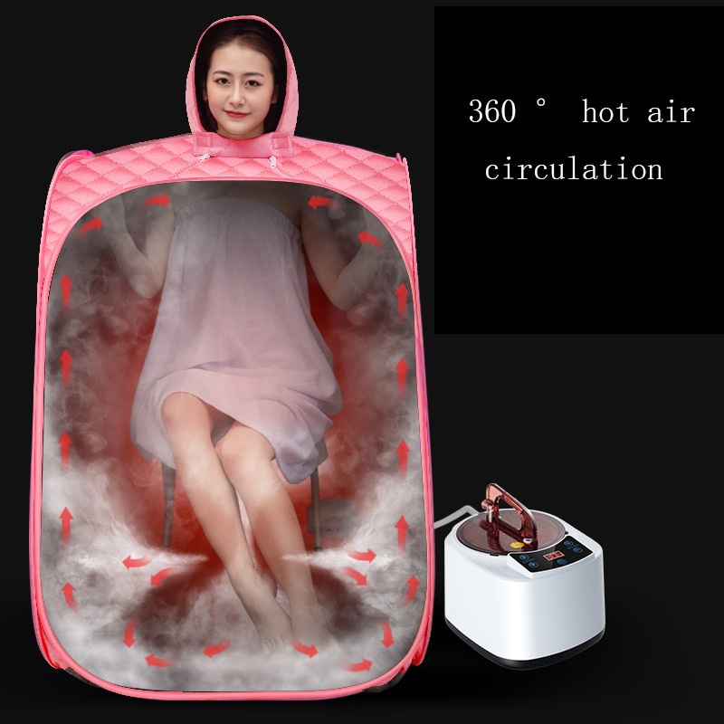 Healthy Steam Sauna Portable Spa Room Home Beneficial Full Body Slimming Detox Therapy Steaming Sauna - Image 3