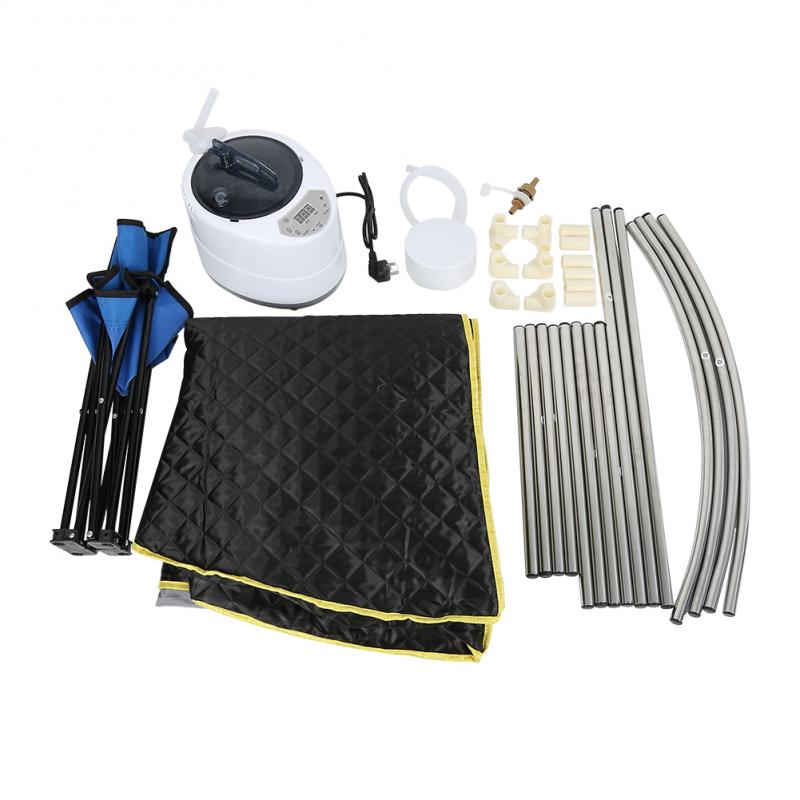 Portable Therapeutic Steam Sauna Bath Lose Weight Fat Relieves Pain Steam Sauna Spa Full Body Slim Detox Weight Loss Indoor HWC - Image 5