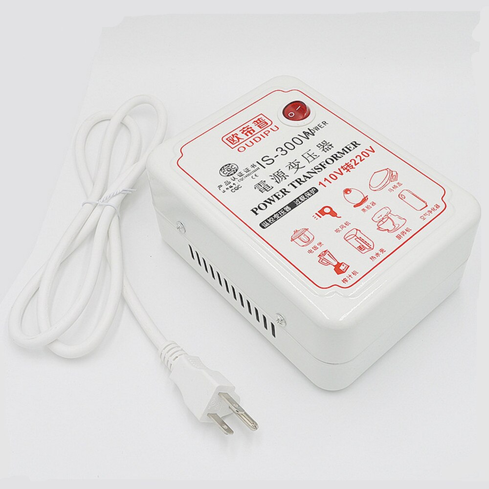 220V Voltage Converter to 120W 300W AC 110V Regulator For GROW TENT, Travel, Portable Converter Set Up Transformer Adapter Step Up Voltage - Image 3